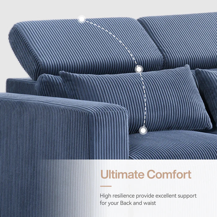 The Azure Sectional Sofa