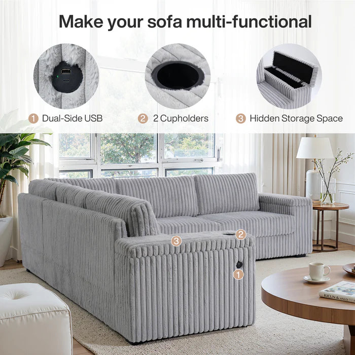 The Quinn Sectional Sofa