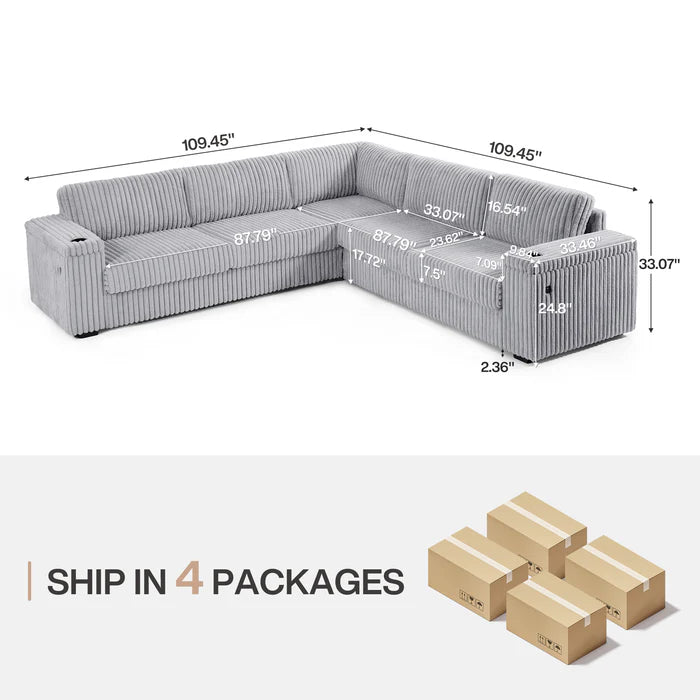 The Quinn Sectional Sofa