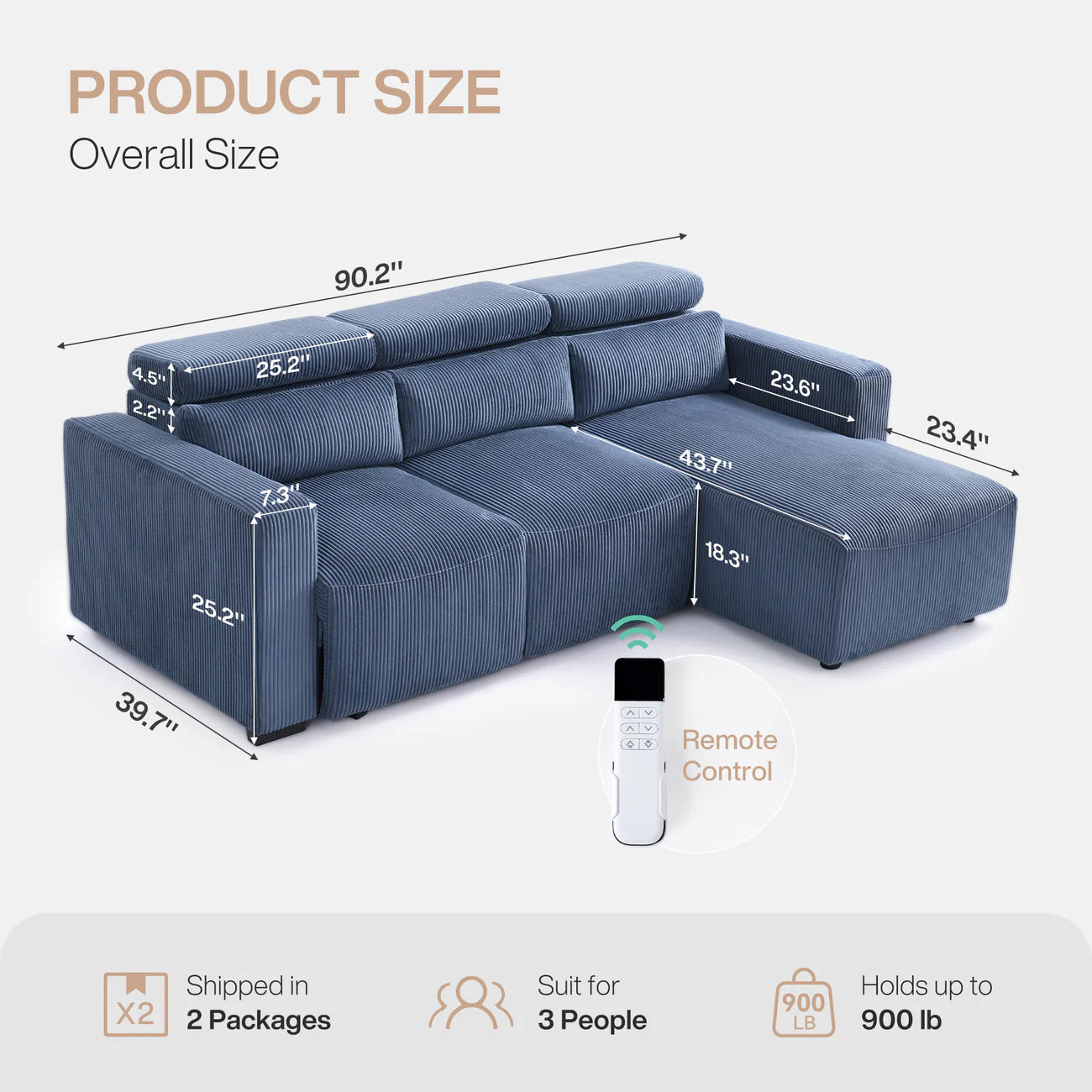 The Azure Sectional Sofa