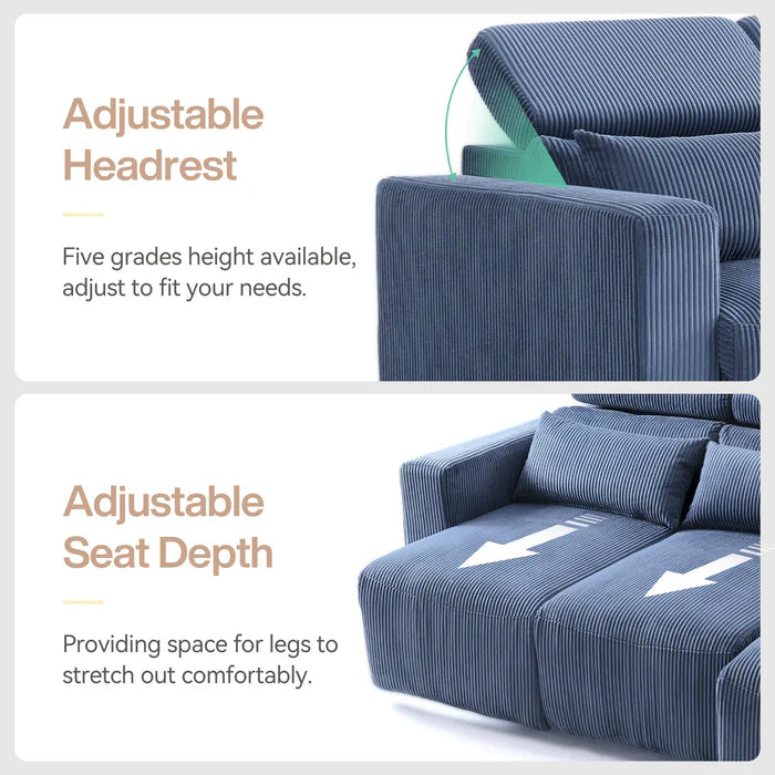 The Azure Sectional Sofa